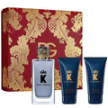 SET DOLCE & GABBANA K MEN ( 3 PC) 3.4 OZ  EDT / 1.7 OZ AS / 1.7 OZ SG