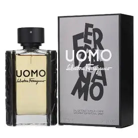 SALVATORE FERRAGAMO UOMO MEN 3.4 OZ EDT SP