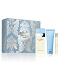 SET DOLCE & GABBANA LIGHT BLUE MEN (3 PC) 3.3 OZ EDT SP / 1.69 OZ SG / 0.33 OZ EDT SP