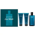 SET DAVIDOFF COOL WATER MEN ( 5 PC ) 4.2 OZ EDT SP / 2.5 OZ A/SHAVE BALS / 2.5 OZ SG /2.4 OZ DEO STICK /0.50 OZ EDT SP