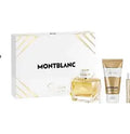 SET MONTBLANC SIGNATURE ABSOLUE WOMEN ( 3 PC ) 3.0 EDP SP / 3.4 OZ BL /0.25 OZ EDP SP