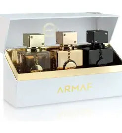 SET ARMAF CLUB DE NUIT WOMEN (3 PC) 1.0 OZ CLUB DE NUIT WOMAN / 1.0 OZ MILESTONE / 1.0 OZ INTENSE WOMAN
