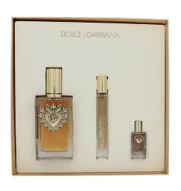 SET DOLCE & GABBANA DEVOTION WOMEN ( 3 PC )3.3 OZ EDP SP / 0.34 OZ EDP SP / 0.17 OZ EDP SP