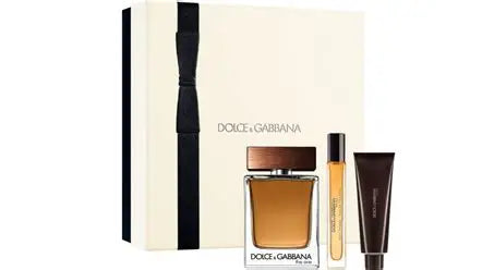 SET DOLCE & GABBANA THE ONE MEN (3 PC) 3.3 OZ EDT SP /1.69 OZ SG  / 0.33 EDT SP