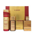 SET AL HARAMAIN AMBER OUD RUBY UNISEX EDITION GIFT ( 3 PC )2.5 OZ EDP SP /1.2 OZ  EDP /FRAGRANCE MIST 8.4 OZ