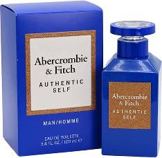 ABERCROMBIE & FITCH AUTHENTIC SELF MEN 3.4 OZ  EDT SP
