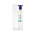 BENETTON COLD MEN 3.4 OZ EDT SP CLEAR BOX