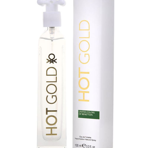 BENETTON HOT GOLD WOMEN 3.4 OZ EDT SP