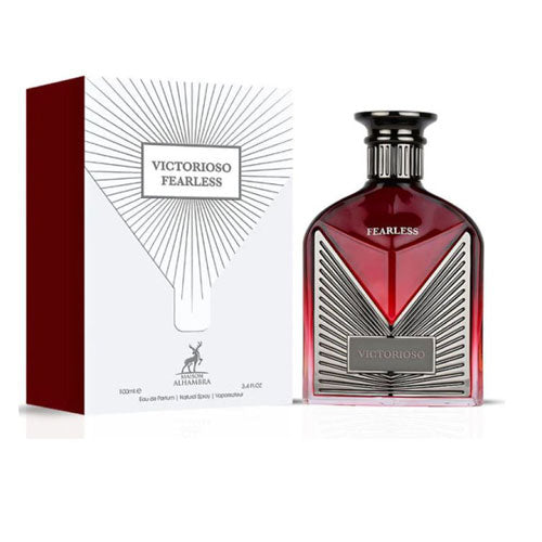 MAISON ALHAMBRA VICTORIOSO FEARLESS UNISEX 3.4 OZ EDP SP