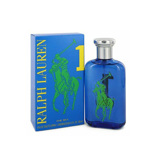 RALPH LAUREN POLO BIG PONY #1 BLUE MEN 3.4 OZ. EDT