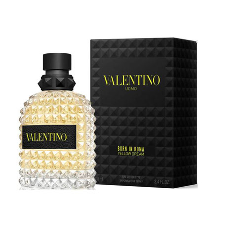 VALENTINO UOMO BORN IN ROMA YELLOW DREAM MEN 3.4 OZ EDT SP