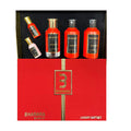 SET BHARARA SCARLET WOMEN ( 5 PC ) 3.4 OZ EDP SP / 6.7 OZ BL / 6.7 OZ SG /0.34 OZ EDP X 2