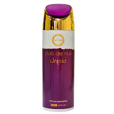 BODY SPRAY ARMAF CLUB DE NUIT UNTOLD MEN 6.8 OZ