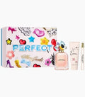 SET MARC JACOBS PERFECT WOMEN ( 3 PC ) 3.4 EDP SP / 2.5 OZ BL /  MINI